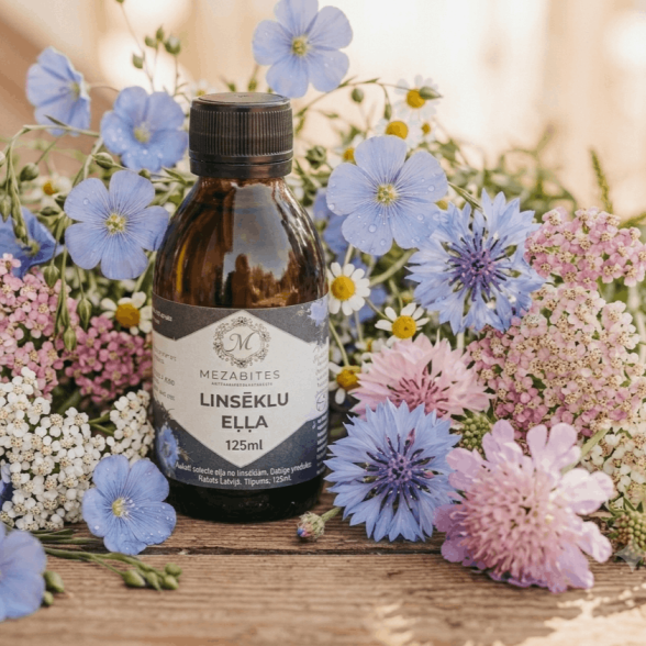 Linsēklu eļļa, 125ml