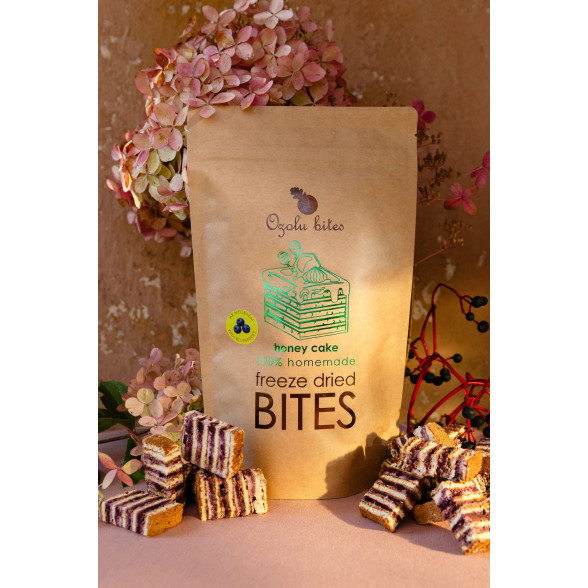 Aukstuma žāv. medus kūka ar mellenēm