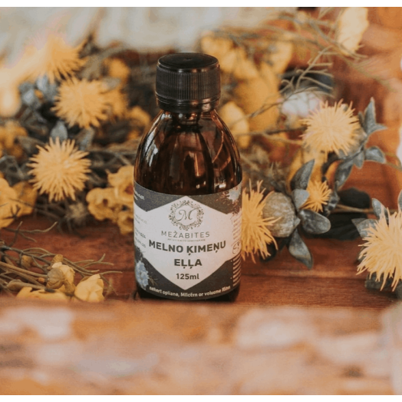 Melno ķimeņu eļļa, 125ml