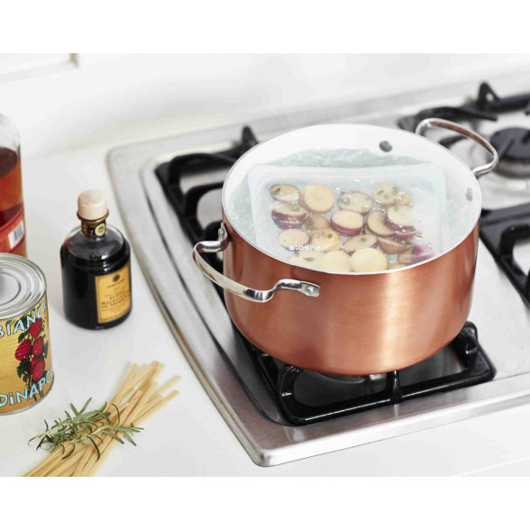 Silikona maisiņš Stasher ēdiena gatavošanai